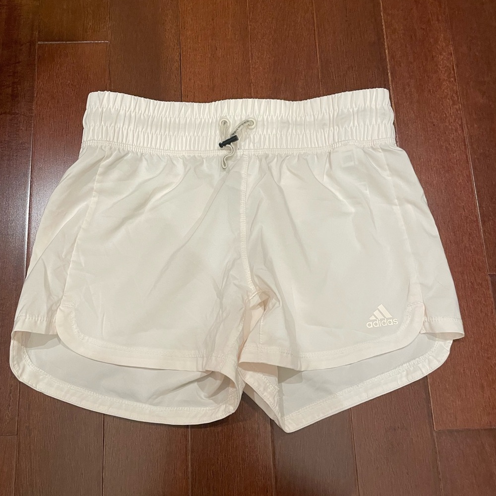 Adidas Women's Athletic Cream Shorts